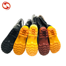 Hot sale non-slip factory direct sales safety rubber boots for seafood markets